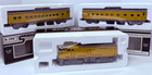 K-line O Scale Union Pacific Streamliners Alco Engine   2 Passenger Cars - New