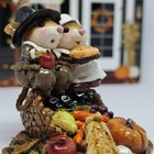 Wee Forest Folk Thanksgiving Figurine M-382s - A Wee Fall Feast