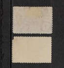 Us Stamps  286 Used   And  287 Mng Heavy Damage   Scott Value   112