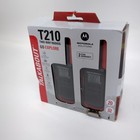 Motorola Talkabout T210 Two-way Radio Walkie Talkie 2-pack 22 Ch 20 Mile Range