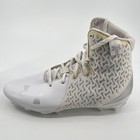 Under Armour Highlight Lax Mc Women Size 10 5 White Gray Running Football Cleats