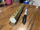 1   across Flats  X 9  Long Brass Hex Bar