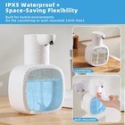 Automatic Touchless Foam Soap Dispenser 500ml Usb-c Rechargeable Sensor Led