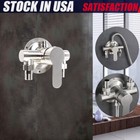 Wall Mount Shower Faucet Control Valve Bath Mixer Bathroom Water Tap  hot   Cold