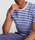 Polo Ralph Lauren Men s Crew Neck Short Sleeve Tee Blue white Size Xx-large