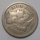 Sharp Very Fine  Vf  1881 Three Cent 3c Nickel Type Coin Combine Shipping 