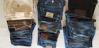 Bulk Lot 12 High End Women Denim Jeans - Armani Ax True Religion Silver Citizens