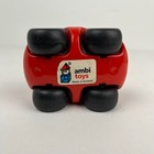 Vintage Ambi Toys Baby Kids Red Car Toy