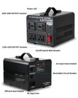 Voltage Converter 2000 Watt Step Up down Convert From 110-120 Volt To 220-240