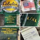 Vtg 90s Cabela s Ghillie Suit Mens L xl 2pc 3d Leafy Camo Hunting Usa Made Euc