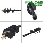 12in X 48in Fab Auger Bit 2inch Hex Collar Skid Steer Attachment Part Universal