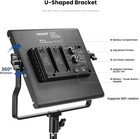 Neewer 2 Pack Bi-color 660 Led Video Light And Stand Kit Nl660