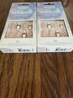Kiss Voguish Fantasy Press-on Manicure Medium Almond Holiday 93156  lot Of 2 