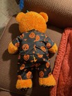 Build-a-bear Workshop Pumpkin Glow Bear With A Halloween Suit Outfit Plush
