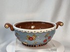 Mary Engelbreit Michel   Co Cherry Ceramic Tureen Casserole Bowl W Lid Vtg 2001