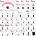 Makeup Brushes   32pcs Professional Soft Synthetic Brush Set Kit