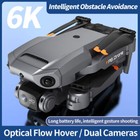 P8 Obstacle Avoidance Drone 6k Hd Dual Camera Wifi Fpv Rc Quadcopter 2025 Gift
