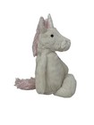 Jellycat  Bashful Unicorn 12  Beanbag Plush White Pink Soft Stuffed Animal