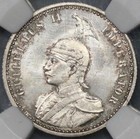 1891 Ngc Ms 66 German East Africa 1 4 Rupie Gem Silver Lion Coin 77k  18122301c 