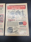 Rare Old Vintage Gilbert Toy Erector Building Set Print Ad Antique Original 1949