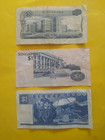 Singapore 3 X  1 Banknotes  3 Face Value Full Set Orchid Bird Ship P 1 P 9 P 18