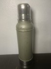 Vintage Stanley Usa Super Vac Thermos W  Cork Stopper  Rustic Patina