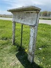 Antique Fireplace Mantel Surround  48x49  Architectural Salvage Rustic  A123