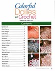 Colorful Doilies To Crochet   Annie s 871749 New 