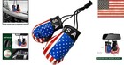 Versatile Mini Boxing Gloves With Country Flag Design     Unique Car Ornament