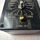 Vintage Triplett Model 666-hh Volt Ohm Mili-amp Meter High Voltage Untested