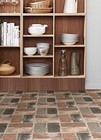  Harvard Brick Peel   Stick Floor Tiles 12 l X 12 w X 0 06 t Red