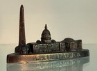 Metal Souvenir Washington Dc  Capitol  Washington Monument  Jefferson Memorial