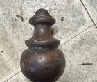 Antique Top Solid Wood Finial Newel Post Topper Bed 8    Tall Crafter