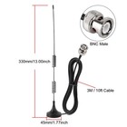 Vhf Uhf Ham Amateur Radio Police Scanner Antenna Magnetic Base Bnc Male   