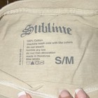 Sublime White Graphic T-shirt 100  Cotton Sun Face Front Song Titles Back