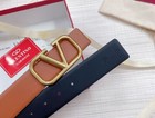 Valentinowomen s Belt With Double-sided Belt Brown black Width Of 4 0cm