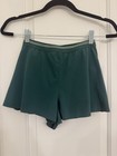 Athleta Girl Pleat Perfect Shorts Girls M 8-10 Green Teal Nwt Built In Shorts