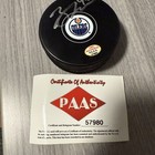 Connor Mcdavid Edmonton Oilers Signed Logo Hockey Puck - Autograph W  Coa