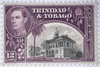 Travelstamps  1938 Trinidad   Tobago Stamps Scott 57 sg 252 Kgvi Mint Mognh 12c