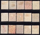 British East Africa-1896-1901 Set To 5  A Mounted Mint Set Sg 65-79