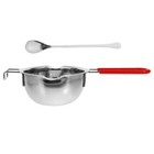 1 Set Diy Candle Wax Metal Melting Pot Kit Making Double Boiler For Soap Suite