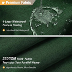 Shower Curtain Linen Texture 36x72 Inch Waterproof Fabric Bathroom Decor With