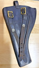 Webley Open Top Holster  British Army Ww 1 Era  Leather To Hold A  455 Revolver 