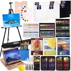 Pcs Deluxe Artist Painting Set  Painting Supplies With 84 Paint oil  141