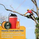 Arborist Throw Line Kit     150ft Slick Rope   9 11 15oz Throw Weight     Reflec
