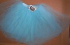  Soft Chiffon Tulle  Romantic Midlength Tutu  4918 Copen Blue Ballet Skirt