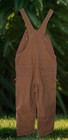 Carhartt Bibs Overalls Men 42x32 Double Knee Canvas Heavy Duty Work Farmer