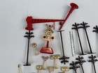 Rare Vintage Marx 1950s Railroad Accessory Set No  0430