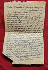 Wwii Ww2 Germany German Third Reich Military Soldiers Feldpost Cover Letter 1943