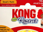 Kong Tennis Rewards Ball Small medium Treat Dispensing Puzzle Dog Toy 3 5 